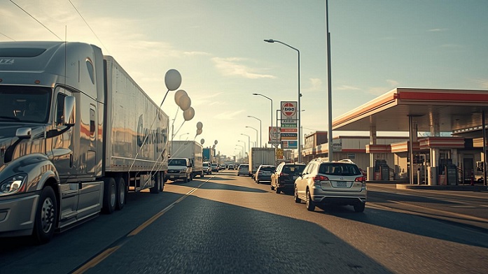 Los organizadores están pidiendo a los que decidan participar llevar globos blancos.  /  Imagen generada con IA Canvas