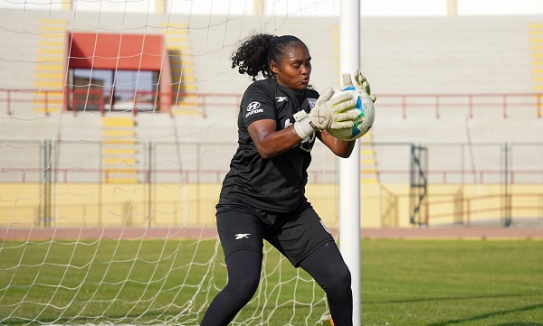 La portera Yenith Bailey es una de las convocadas. Foto: FPF