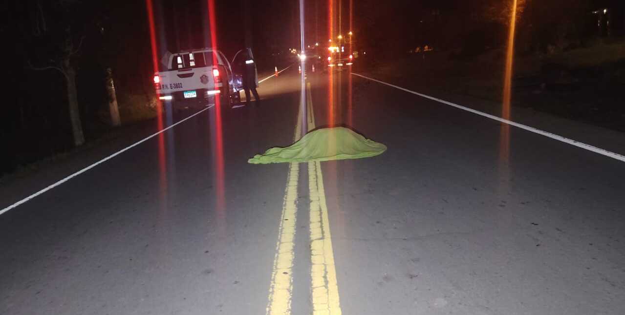 Escena del accidente en Chiriquí.