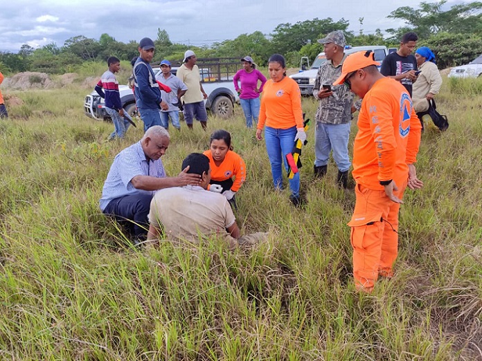 El adulto mayor desapareció el lunes.  /  Foto: Sinaproc