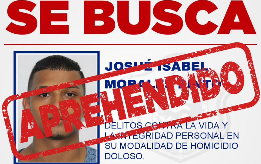 Policía Nacional lograron la aprehensión de uno de los individuos más buscados por las autoridades. Foto: Cortesía