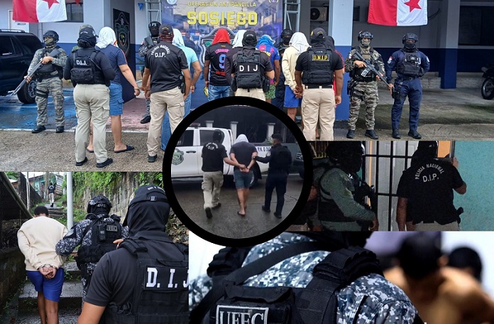 A  esta banda delictiva se le vincula con delitos como homicidios, robos a mano armada, tráfico de drogas y otros atentados.  /  Fotocomposición: PN