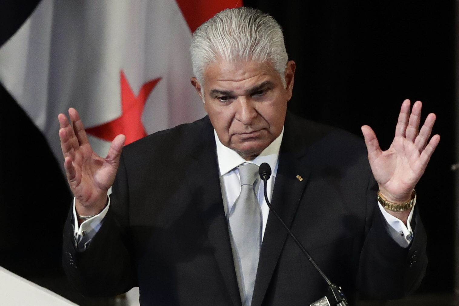 El presidente de Panamá, José Raúl Mulino. Foto: EFE