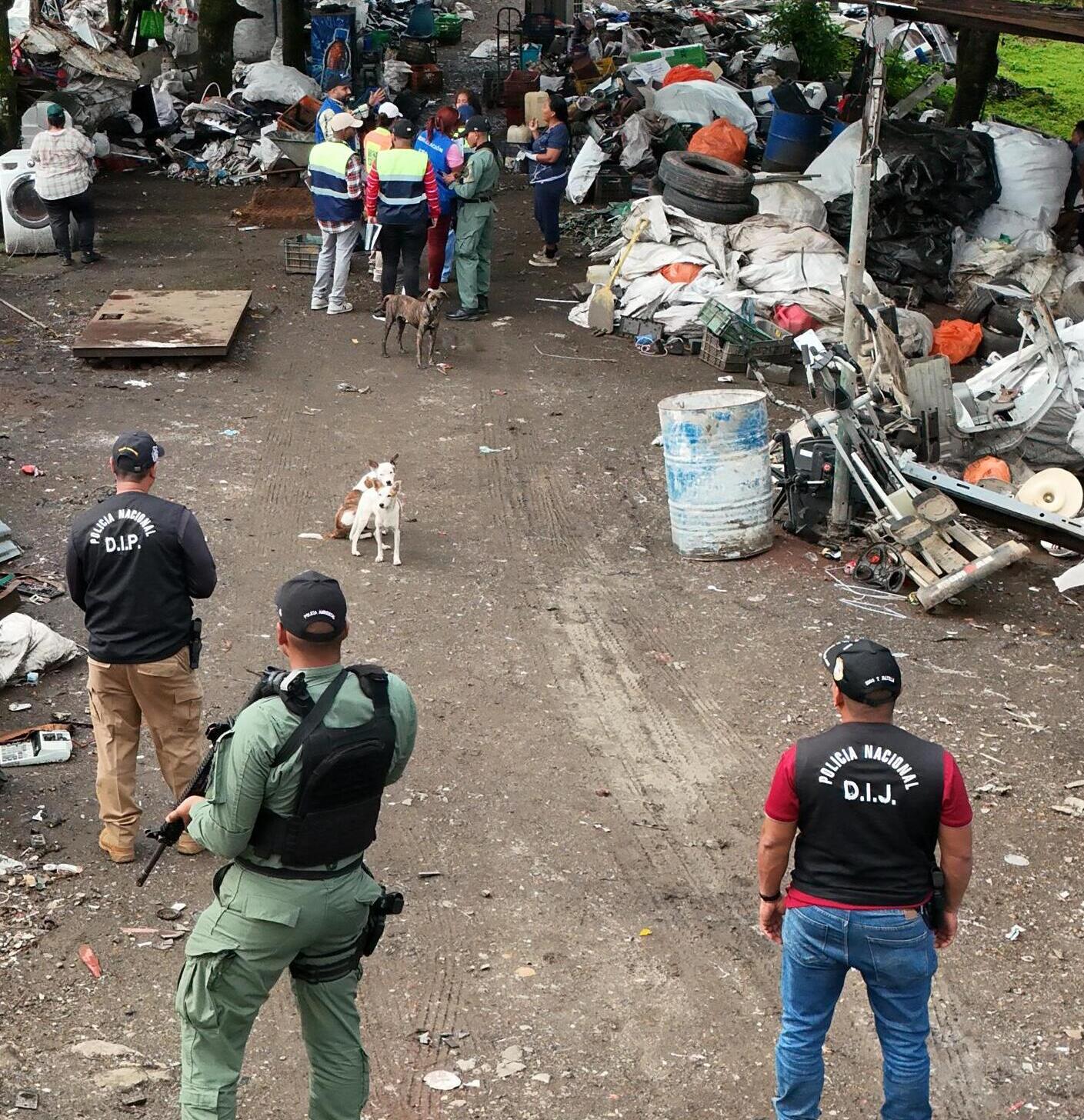 Vertedero clandestino.