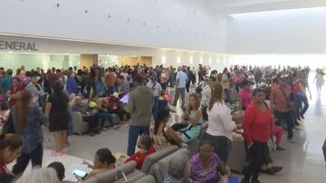 Miles de usuarios en busca de citas médicas.