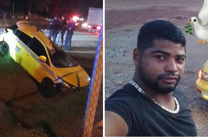 El taxista fue el que falleció. /  Fotocomposición: cocle_tu_ras