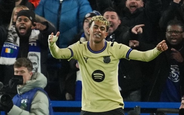 Lamine Yamal tratará de tener una mejor presentación este sábado. Foto: EFE