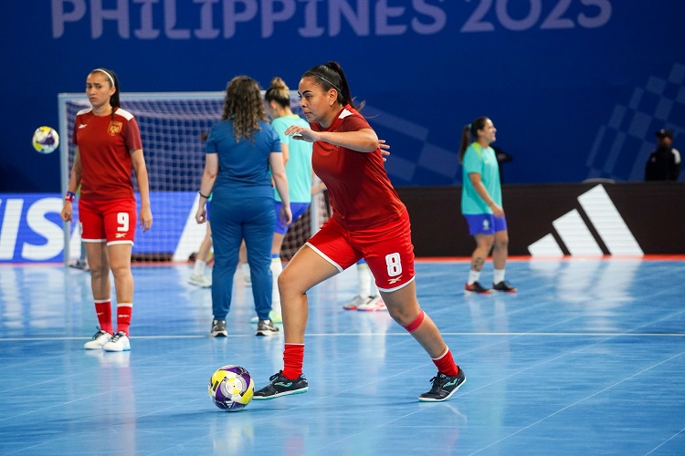 La selección de futsal femenino ha recibido muchos goles en el Mundial. /Foto: FPF