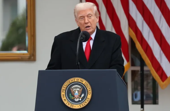 El presidente de Estados Unidos, Donald Trump.  Foto: EFE