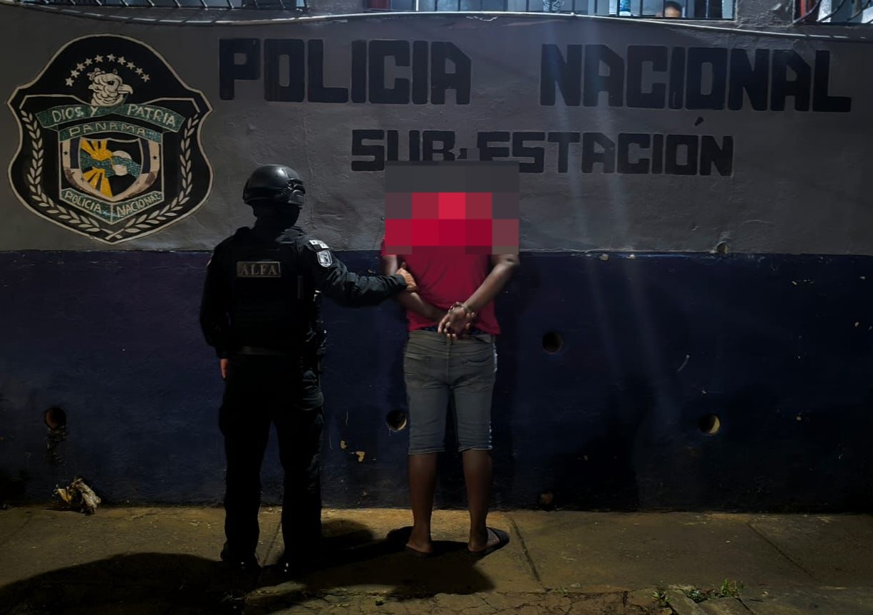 Fue trasladado a la autoridad competente para seguir con el proceso legal. Foto: Cortesía