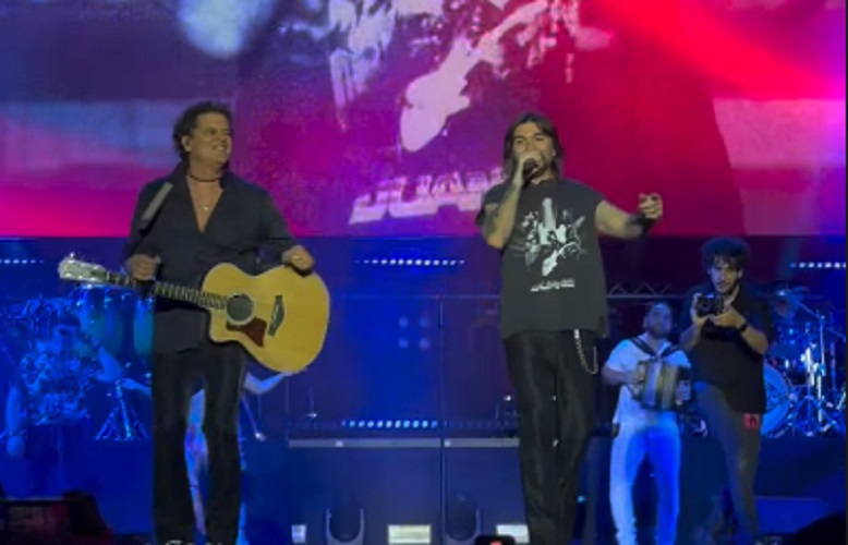 Carlos Vives, Juanes y Jerry Rivera celebraron con las mamacitas anoche