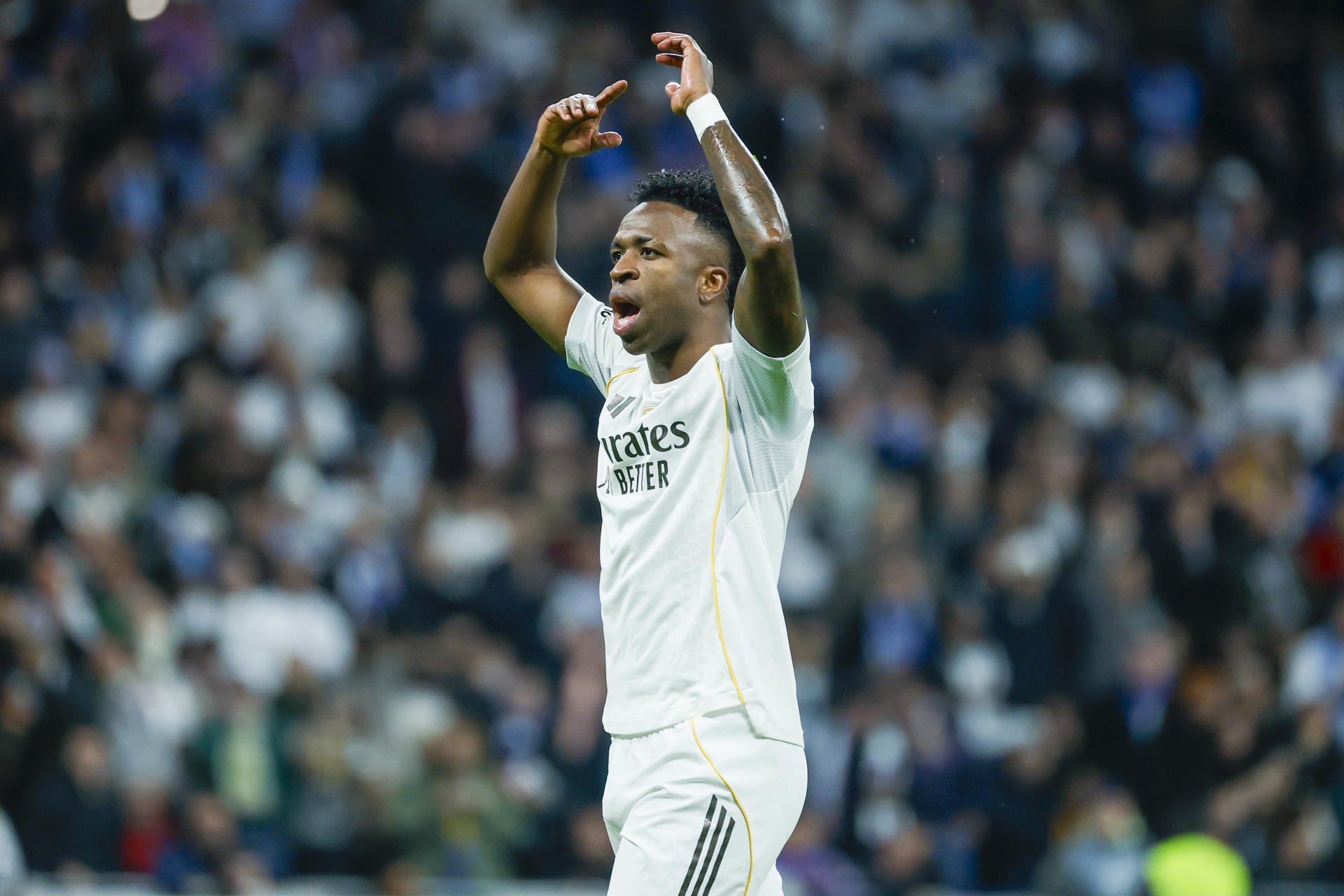 El atacante brasileño Vinícius Junior. /Foto: EFE