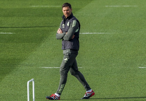 Xabi Alonso, director técnico del Real Madrid. Foto: EFE