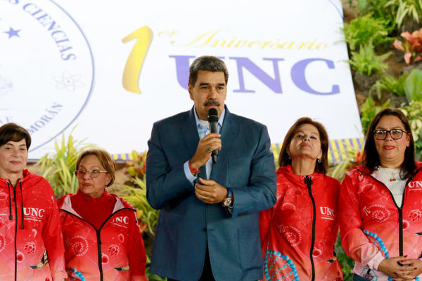 El presidente de Venezuela, Nicolás Maduro. Foto: EFE