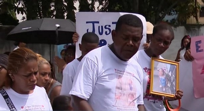 La niña fue asesinada por su padrastro.  /  Imagen: Captura de video Telemetro