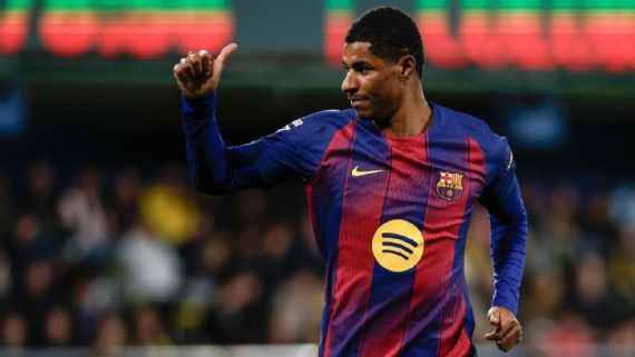 Marcus Rashford ha cumplido con las expectativas hasta el momento con el Barcelona FC. Foto: EFE