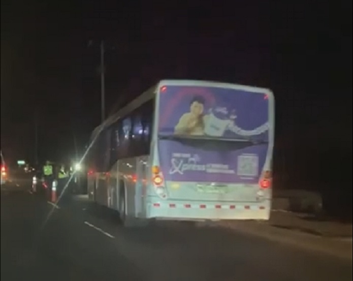 El área en donde ocurrió el accidente es algo oscura por lo que se investoga si el conductor no vio al peatón a tiempo.  /  Foto: TP