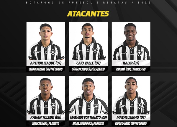 Kadir Barría estará entre los atacantes del Botafogo para el tradicional torneo. 