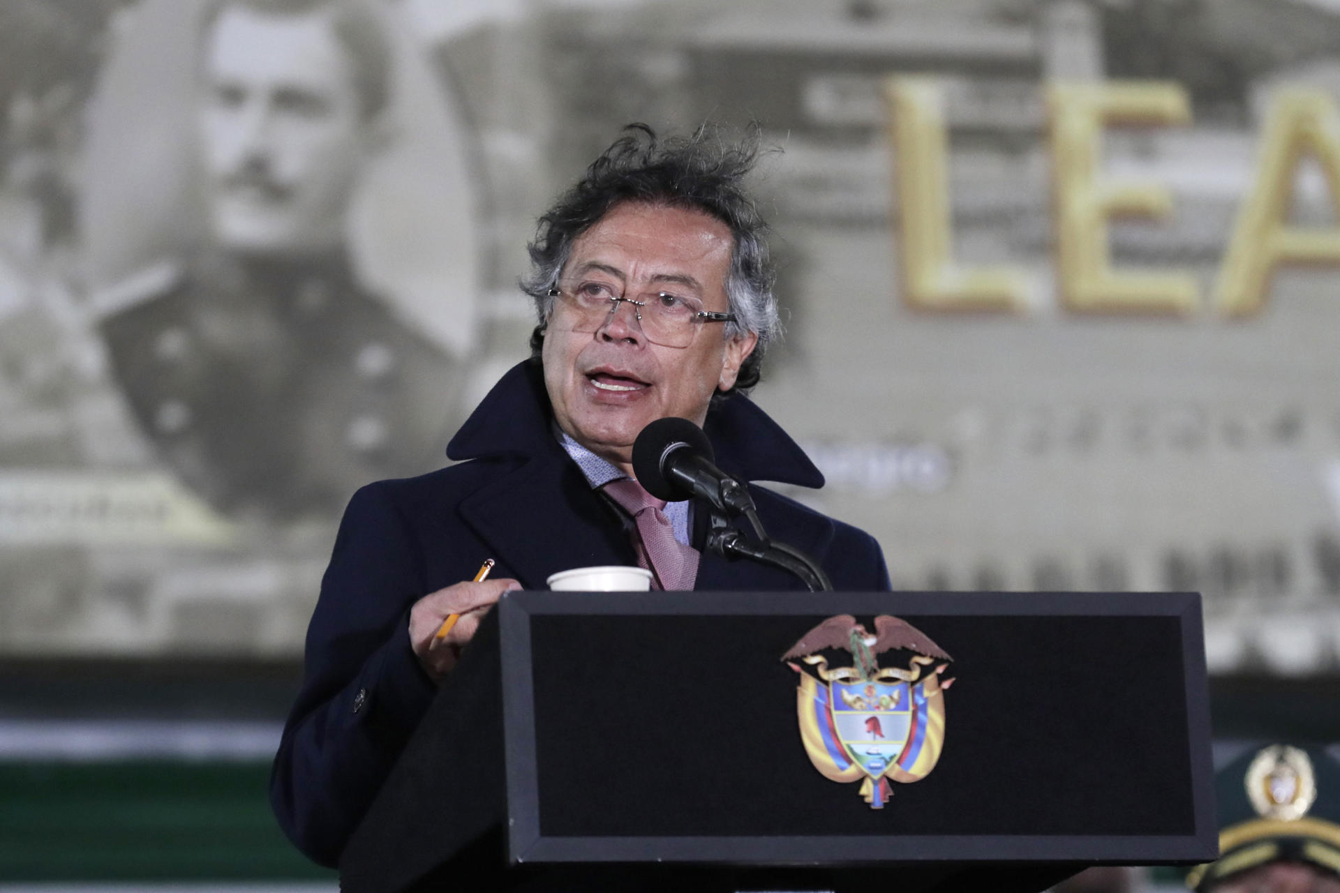 El presidente de Colombia, Gustavo Petro. /Foto: EFE