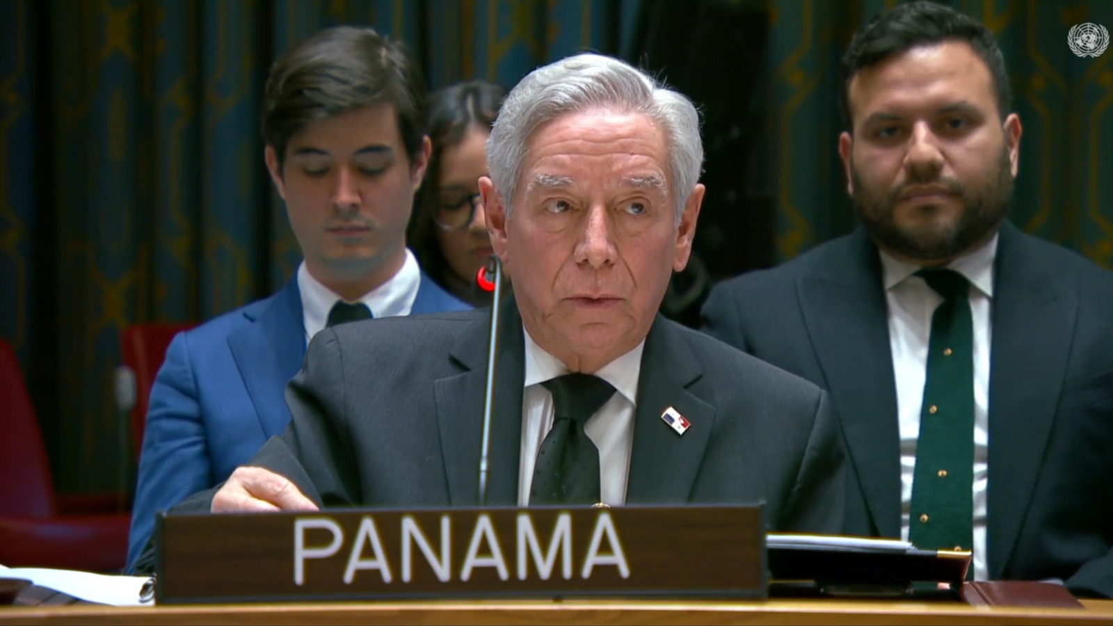 El Representante Permanente de Panamá ante las Naciones Unidas, Eloy Alfaro de Alba.