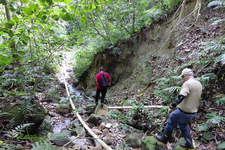 Este sistema de acueducto abastece a 640 personas residentes en 160 viviendas. Foto. Eric Montenegro