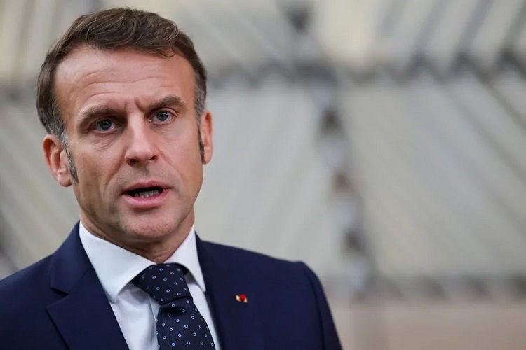 Presidente de Francia Emmanuel Macron. Foto: EFE