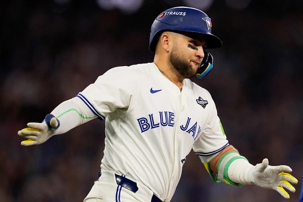 Bo Bichette jugará ahora en la Liga Nacional con los Mets de Nueva York. Foto: EFE