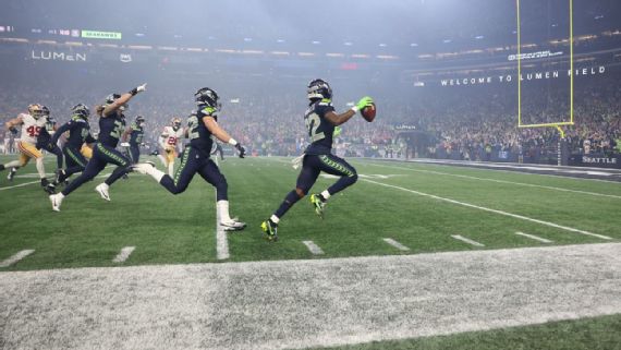 Seattle dominó desde un principio a San Francisco 49ers. 