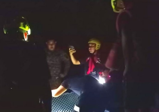 El joven disfrutaba del río la tarde de este miércoles- 