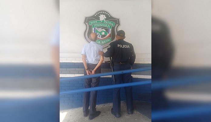 El sospechoso fue remitido ante las autoridades correspondientes.  /  Foto: PN