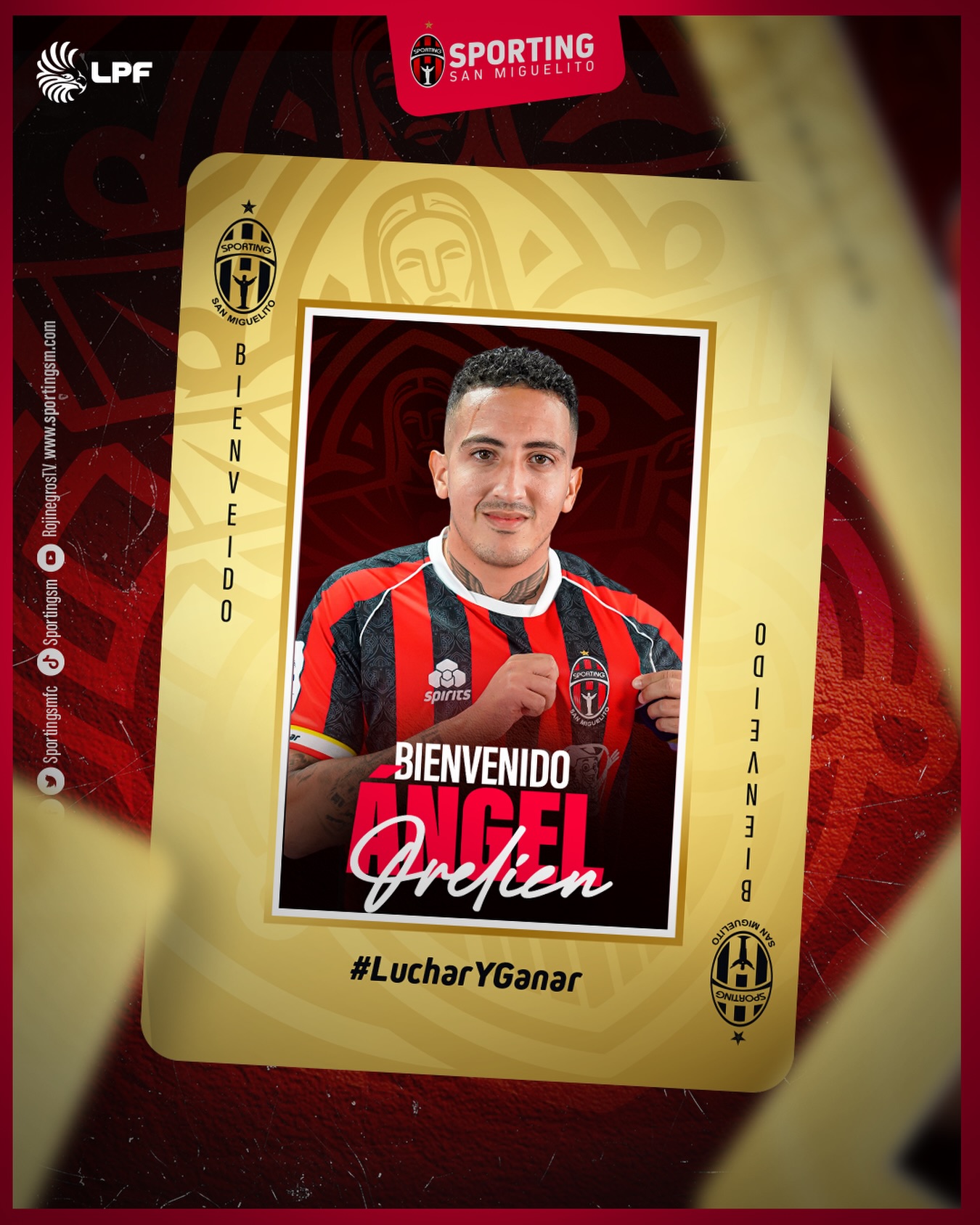 Ángel Orelien, jugador del Sporting San Miguelito. Foto: Sporting San Miguelito