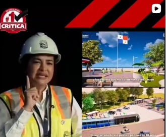 Alcaldesa Stefany Peñalba reitera su decisión adoptada en el Mirador del Puente de las América 