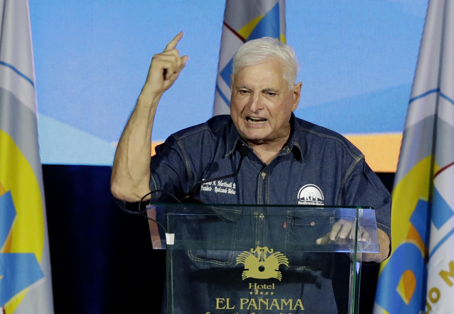El expresidente de la República, Ricardo Martinelli. /Foto: EFE