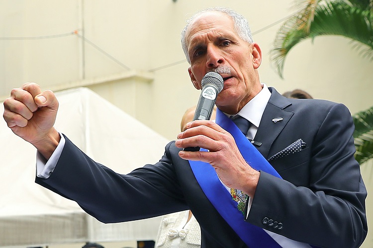 Nasry 'Tito' Asfura, es el duodécimo presidente electo por los hondureños desde 1981, tras el retorno de su país al orden constitucional. Foto. EFE