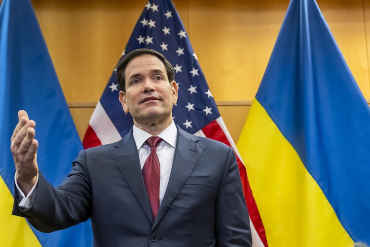 Marco Rubio recalcará ante el Senado que el ataque en Venezuela, para el que el Gobierno no pidió aval del Congreso, no fue una guerra ni la ocupación de un país extranjero, sino una "operación judicial". Foto. EFE