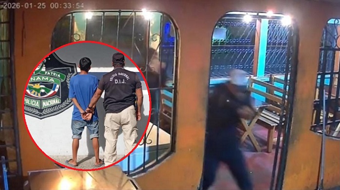 Ambos delincuentes fueron identificados gracias a los videos.  /  Foto: PN