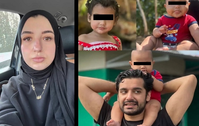 El canadiense Ghussan Iqbal, quien desaparecido misteriosamente el 21 de mayo de 2025 en El Empalme, junto a sus dos hijos de 7 meses y dos años. /  Fotos: Cortesía