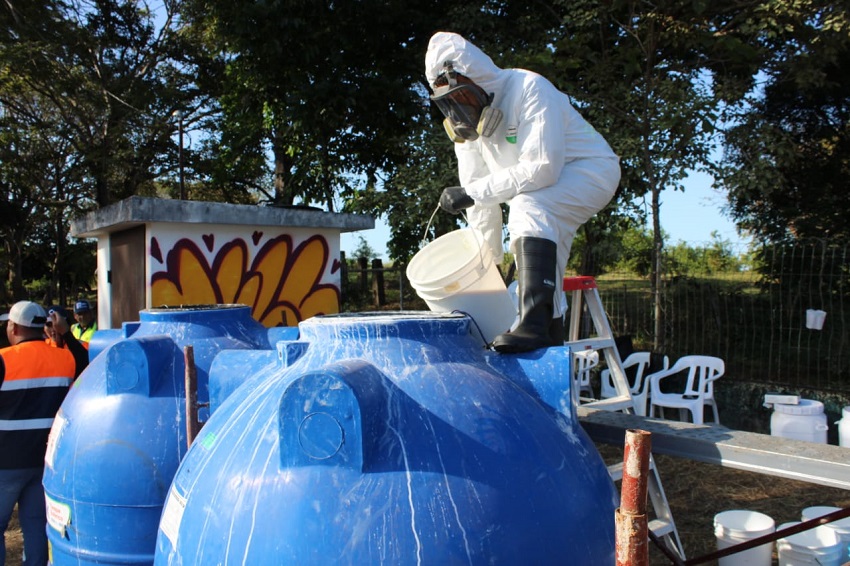 Desinfección de tuberías afectará el suministro de agua en Chitré desde el 2 de febrero. /Foto: Cortesía