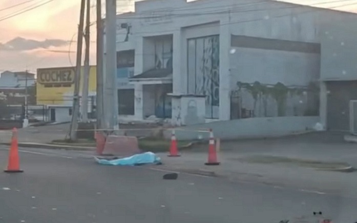 La víctima falleció en la escena del accidente.  