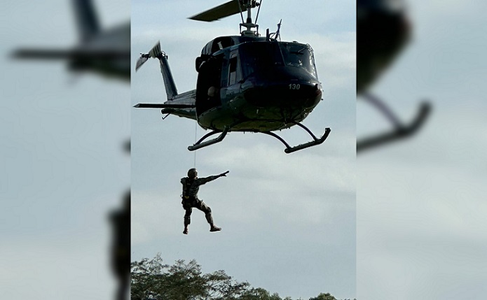 La preparación constante es uno de los pilares del Departamento de Búsqueda y Rescate.   /  Foto: Senan