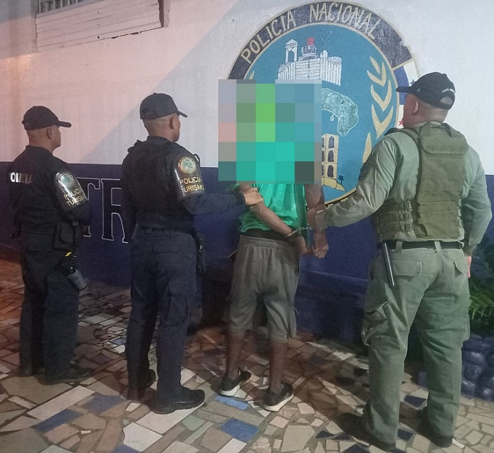 El sospechoso fue aprehendido el 31 de enero.  / Foto: PN