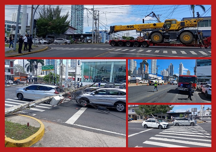 Afortunadamente nadie resultó herido.  /  Fotocomposición: BCBRP