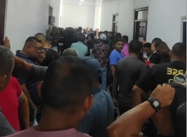 Así se encuentra la Junta Evaluadora de la Policía Nacional.