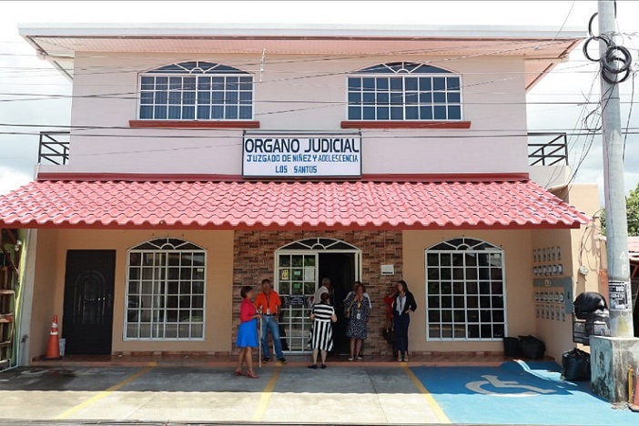 Juzgado de Niñez y Adolescencia de Los Santos.  /  Foto: Órgano Judicial