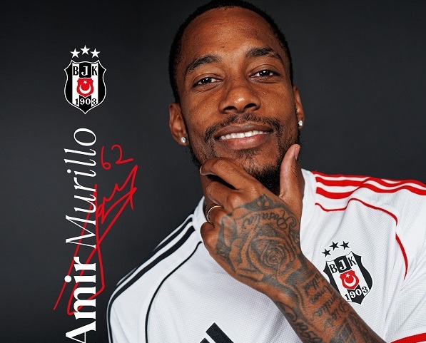 Michael Amir Murillo con el uniforme de su nuevo equipo. 