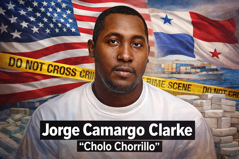 El panameño Jorge Rubén Camargo Clarke, líder de la pandilla Bagdad. /Foto: EFE