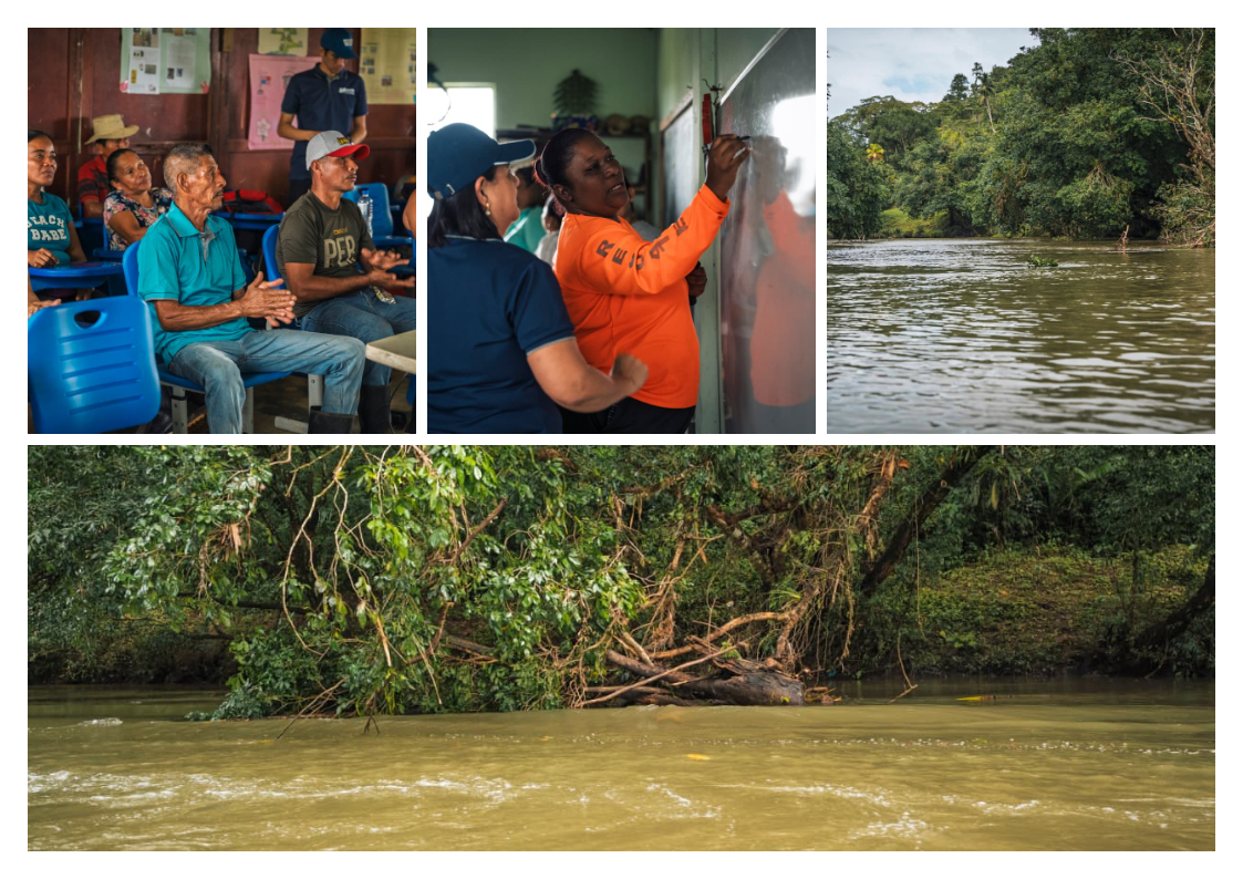 Como parte del sistema, el Canal de Panamá fortaleció dos estaciones hidrometeorológicas.  /  Foto: Cortesía