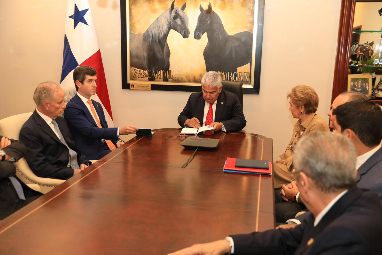 El presidente José Raúl Mulino encabezó la reunión con el Consejo de Política Exterior. 
