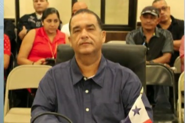 El exalcalde de Arraiján, Rollyns Rodríguez, se mantiene retenido en la estación policial de Las Villas de Arraiján. 