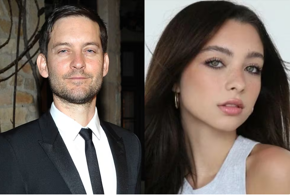 Tobey Maguire fue captado con una pollita que tiene 30 años menos que él 
